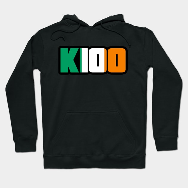 K100 Ireland Hoodie by K100 with Konnan and Disco